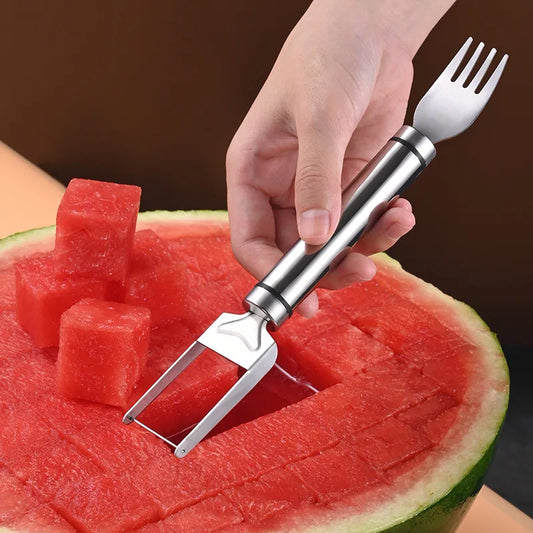 Stainless Steel Windmill Watermelon Cutter – Fruit Slicer & Corer Tool