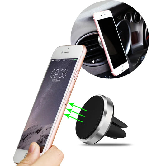 Magnetic Car Phone Holder Mount Air Vent Smartphone Mobile Stand Bracket Cell GPS Support